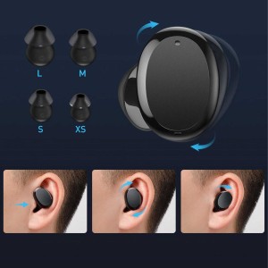 هدفون داخل گوش بی سیم باسئوس مدل W11 Encok NGTW060001